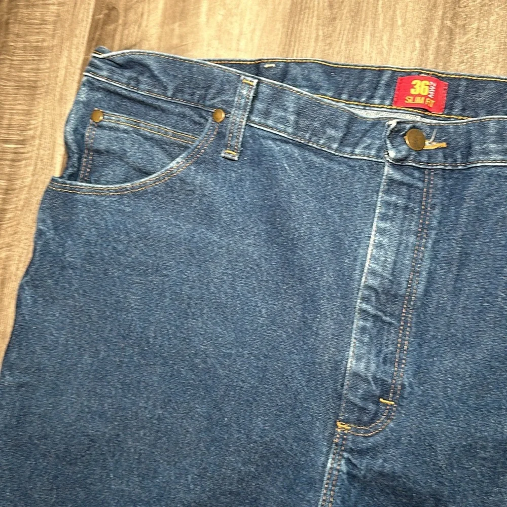 Wrangler Cowboy Cut Slim Fit Jeans - 42x34